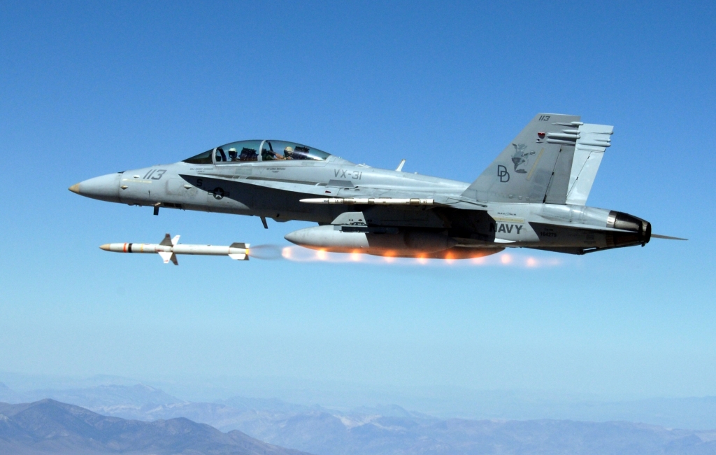 AARGM launch from an US Navy Aircraft. Photo: US Navy.