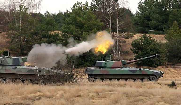 Gvozdika howitzer is still being operated by the Polish military. Image Credit: Cpt. Tomasz Kisiel, Corporal Maciej Hering