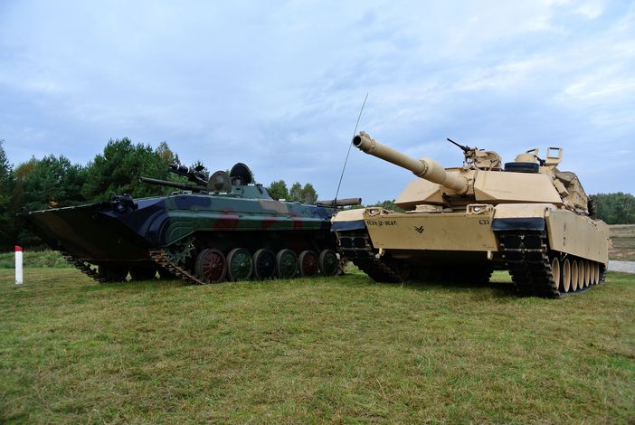 BWP-1 i M1A Abrams