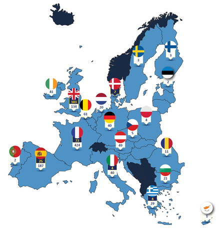 Ataki terrorystyczne i zatrzymania w UE w 2015 roku