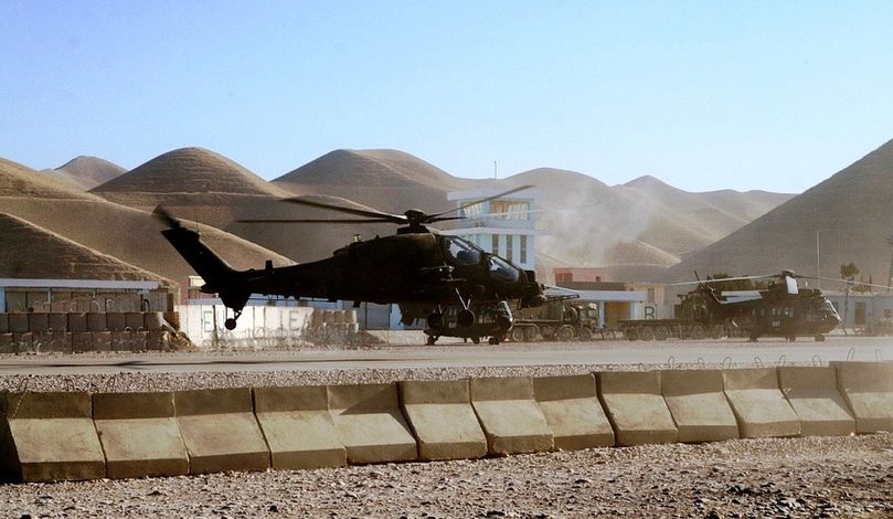 A129 Mangusta Afganistan