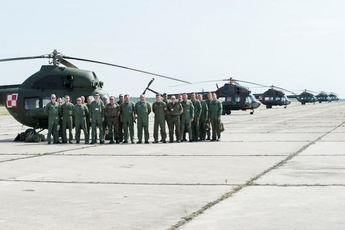 Mi-2 w Nowym Mieście