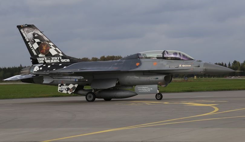 F-16 Belgia 31 Baza Lotnictwa Taktycznego Poznań-Krzesiny