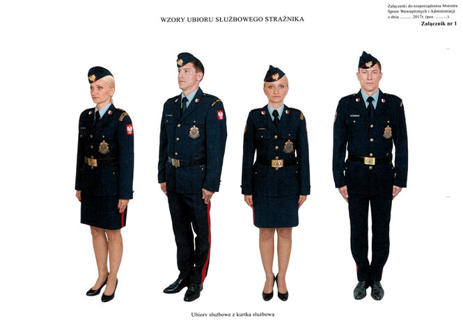 mundury Straż marszałkowska 1
