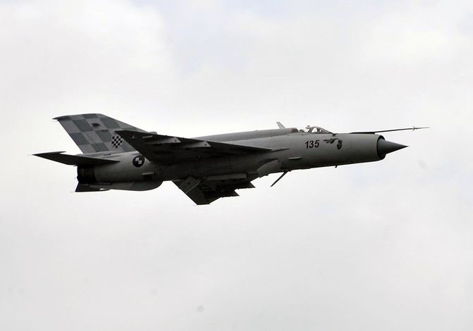 MiG-21 Chorwacja