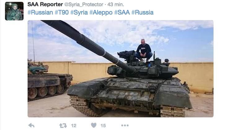 Rosjanie w Aleppo 1