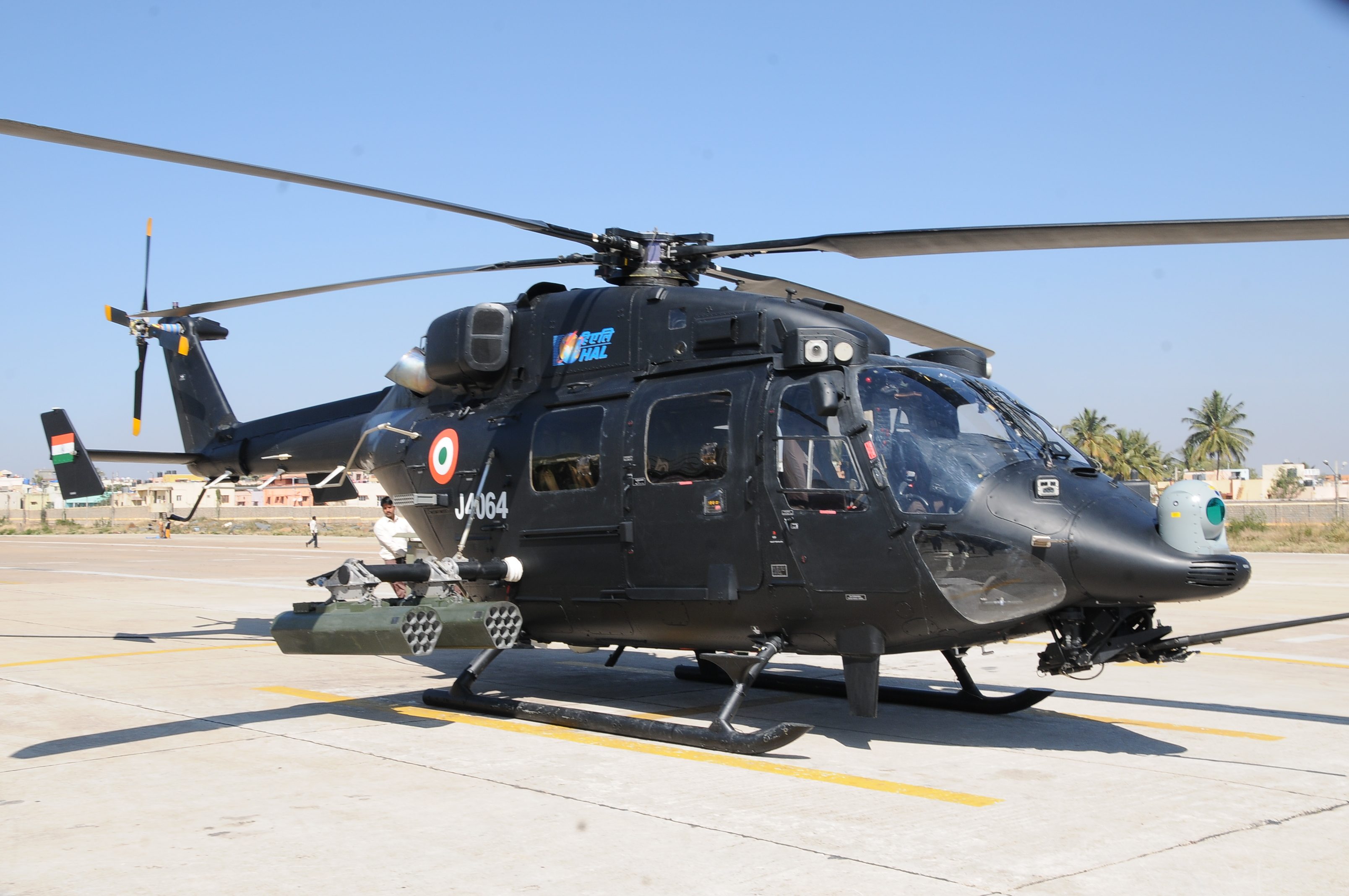 HAL Rudra w wersji uzbrojonej. Fot. IAF