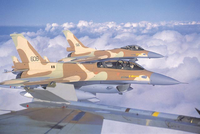 Izraelskie F-16C/D Barak. Fot. Siły Powietrzne Izraela