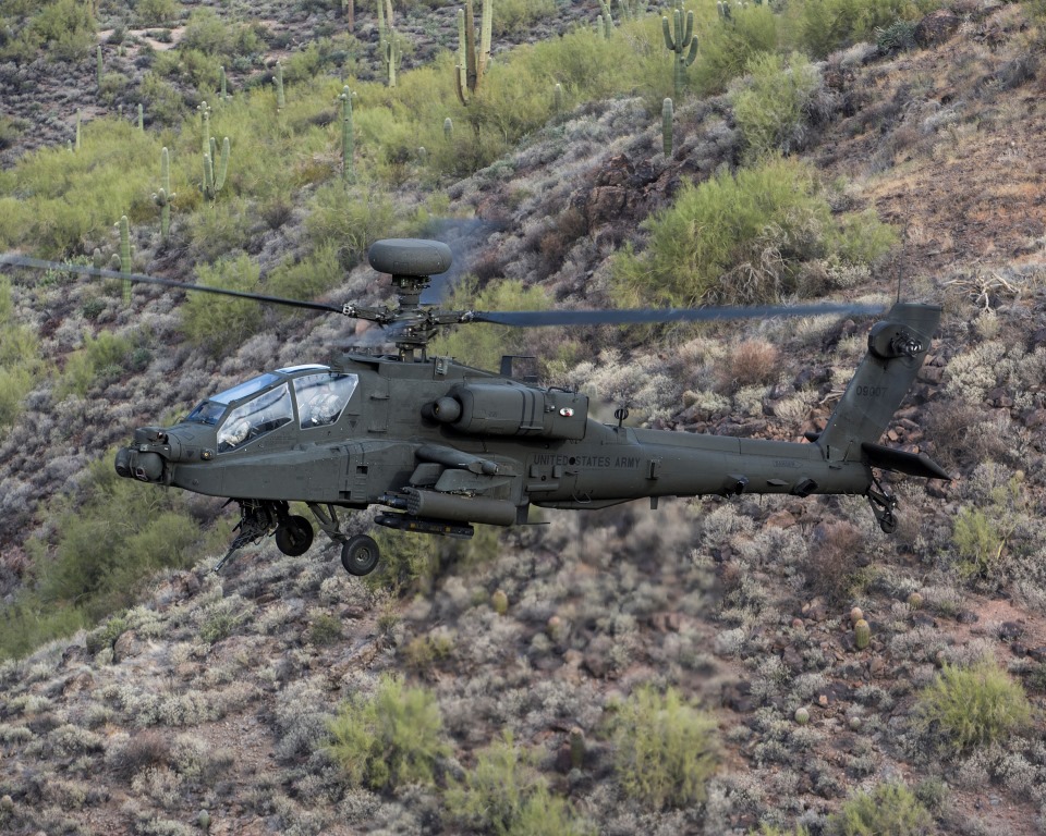 Śmigłowiec AH-64E Apache. Fot. Boeing
