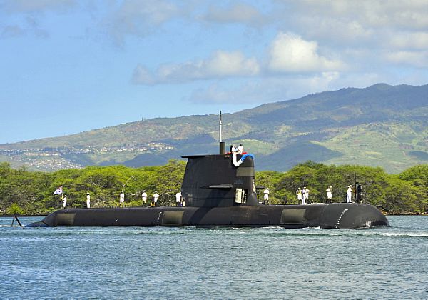 HMAS „Sheean” – okręt podwodny typu Collins - fot. D.Quinlan/US Navy