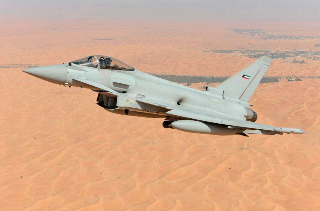 Państwa Bliskiego Wschodu dokonują szeroko zakrojonych zakupów uzbrojenia, w tym samolotów wielozadaniowych czy zestawów przeciwlotniczych i przeciwrakietowych. Fot. Eurofighter.