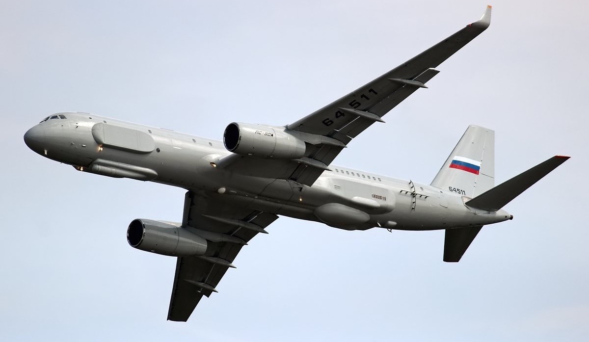 Samolot rozpoznania radioelektronicznego Tu-214R. Tu-214ON z programu Open Skies zdają się zmierzać w podobnym kierunku. Fot. Rimma Sadykova/CC BY-SA 4.0