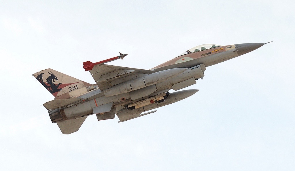 Izraelski F-16 Barak. Fot. IAF
