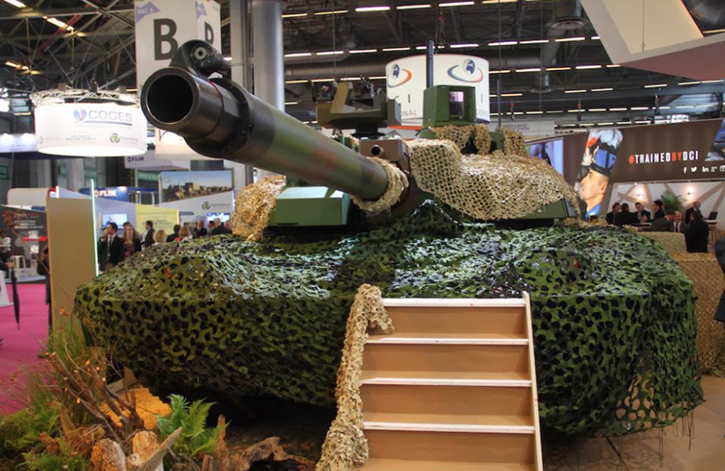 Francuskie czołgi Leclerc, które mają być zastąpione przez MGCS, są wciąż modernizowane. Fot. Andrzej Hładij / Defence24.pl.