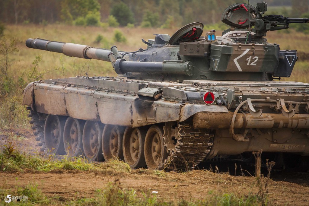 Na wyposażeniu 18 DZ, obok Leopardów 2, są też (i będą) czołgi T-72M1. Fot. st. szer. Dawid Sofiński (zdjęcie ilustracyjne)