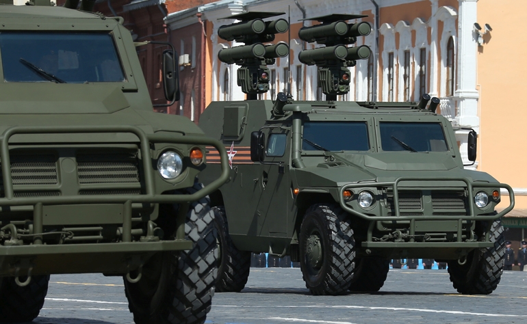 Nowy pojazd będzie przypuszczalnie wykorzystywał system przeciwpancerny podobny do tego, jaki jest na samochodach Tigr z systemem Kornet-D. Fot. Mil.ru