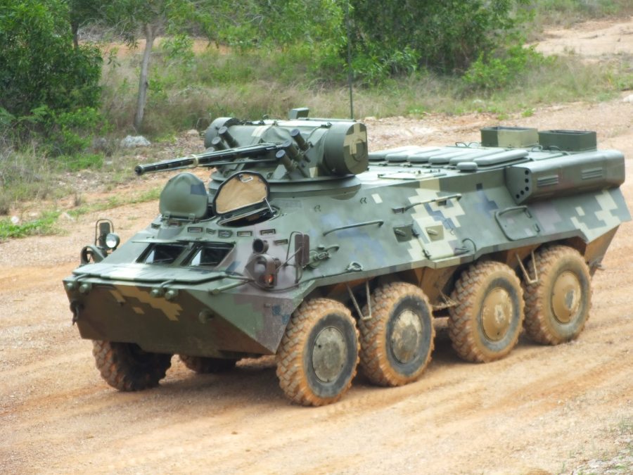 Transporter opancerzony BTR-3E1. Fot. Ukroboronprom