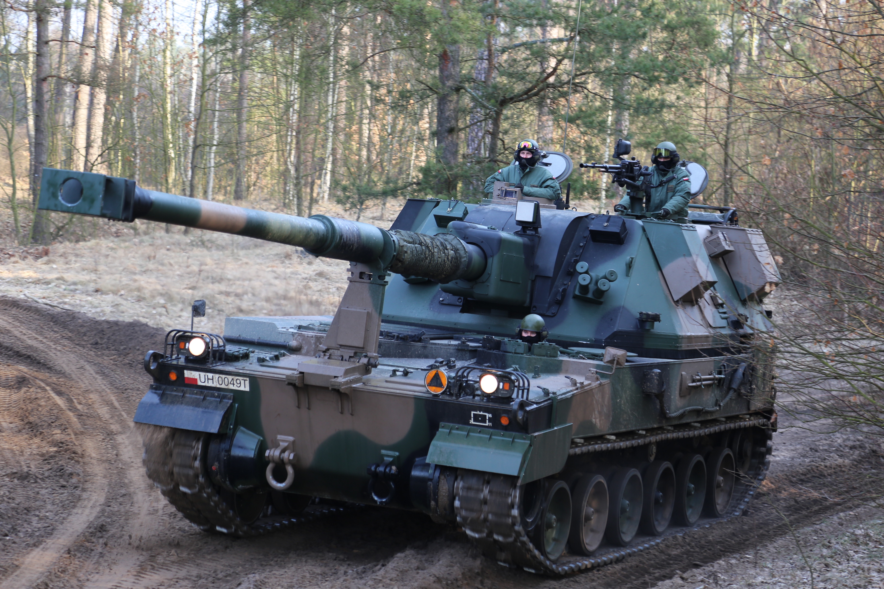 Haubice Krab będą stanowić uzbrojenie dywizjonu artylerii 1 BPanc., zlokalizowanego w Siedlcach. Fot. Rafał Surdacki/Defence24.pl.