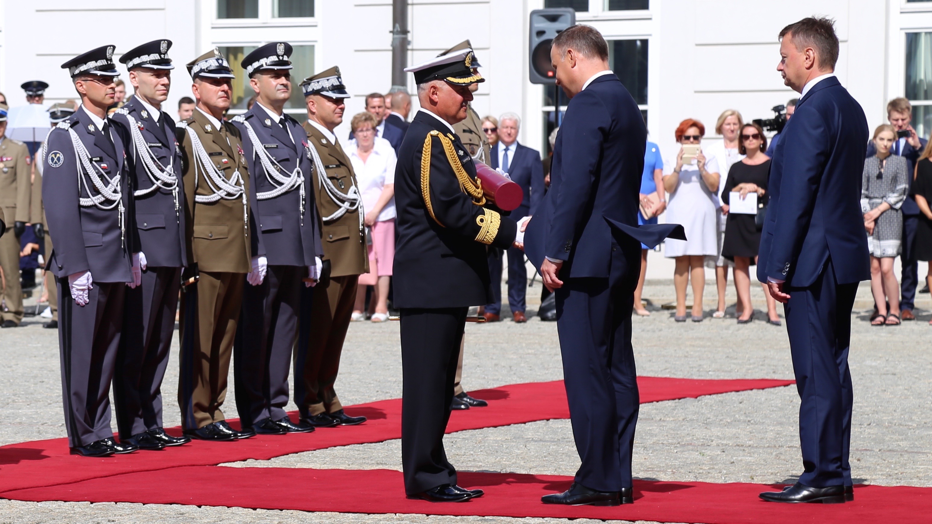 Jedynym wiceadmirałem w służbie czynnej jest od 15 sierpnia 2018 r. dowódca COM-DKM Krzysztof Jaworski. Fot. Rafał Lesiecki / Defence24.pl