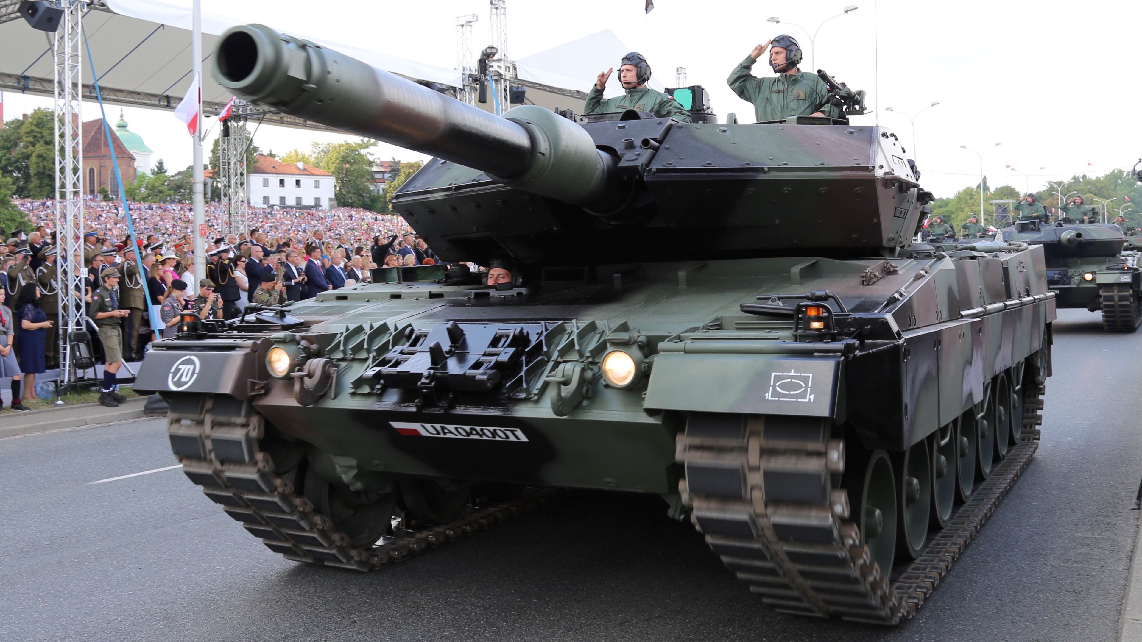 Czołg Leopard 2A5. Fot. Rafał Lesiecki / Defence24.pl