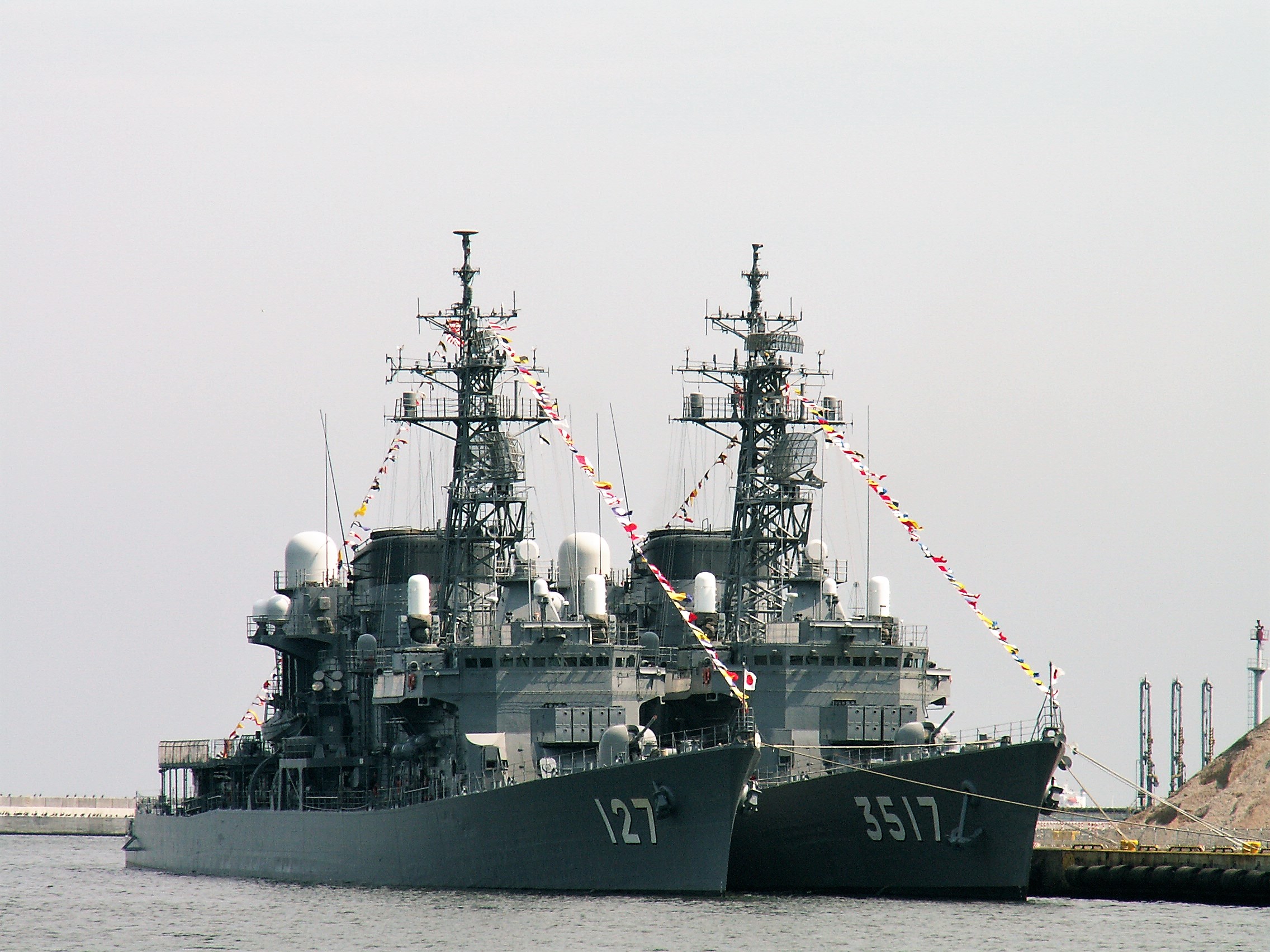 Japońskie okręty w Gdyni (wizyta w 2013 roku). Fot. Andrzej Nitka