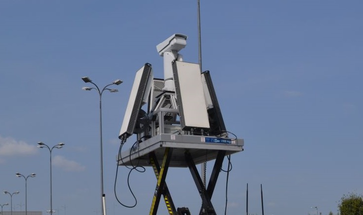 Moduł detekcji zastosowany w mobilnym systemie Ctrl+Sky. Fot. M.Dura