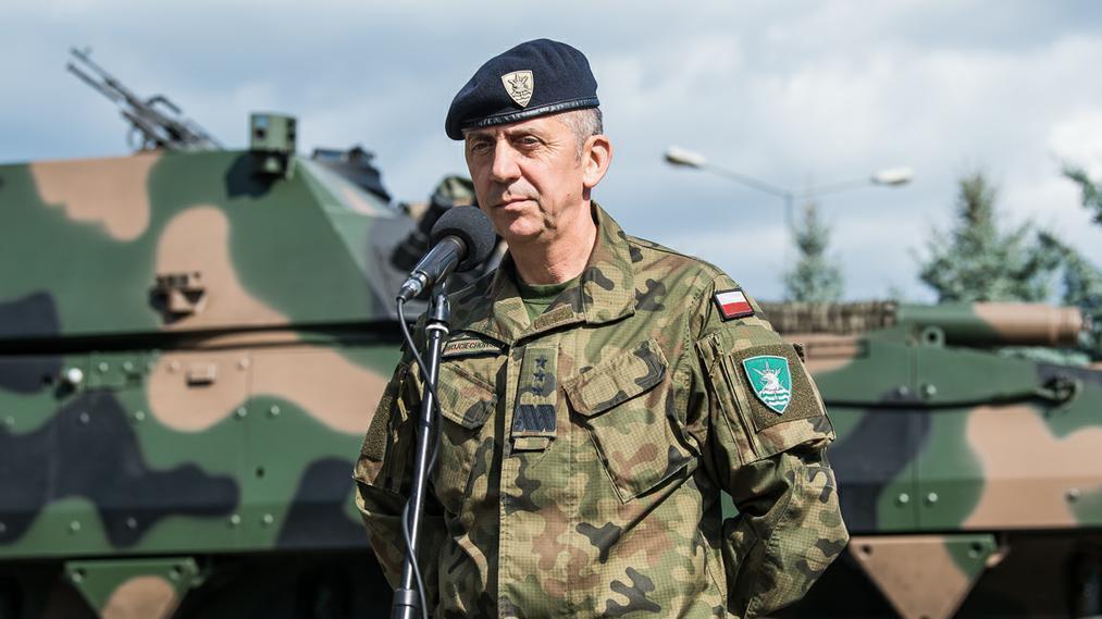 Gen. broni Sławomir Wojciechowski. Fot. st. szer. Wojciech Król (CO MON)