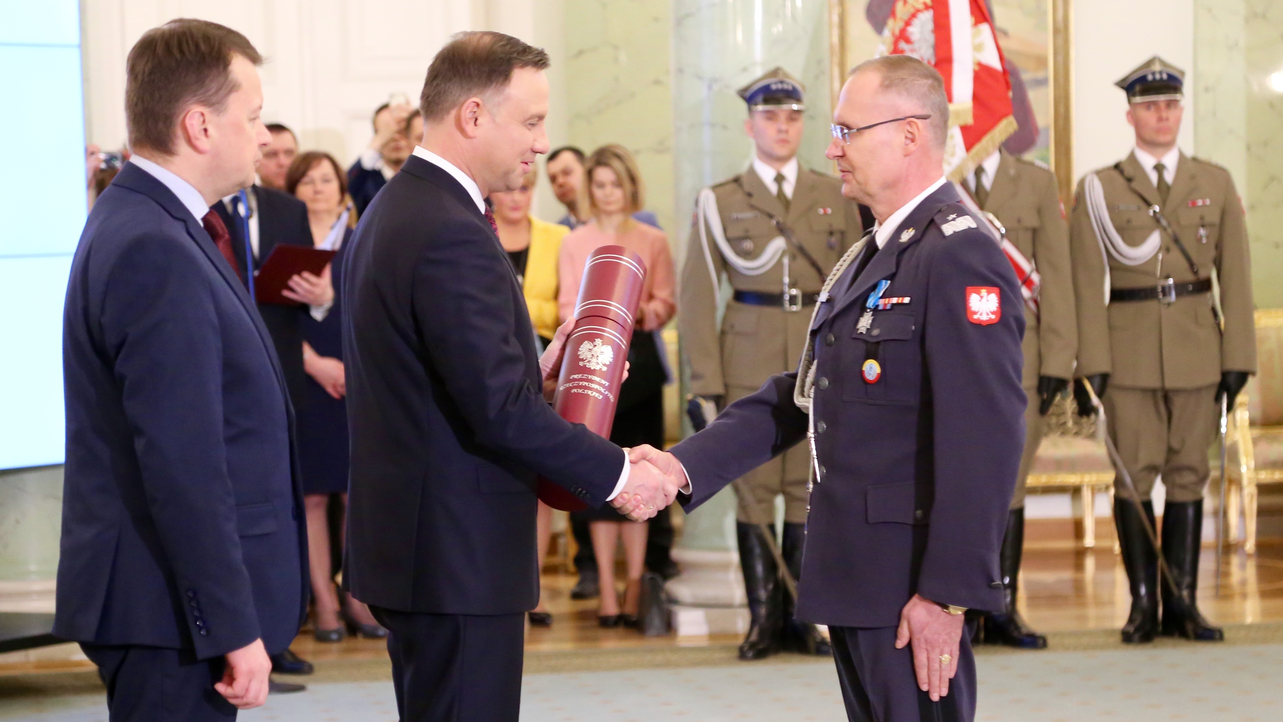 Nominacja dla gen. bryg. Andrzeja Dąbrowskiego. Fot. Rafał Lesiecki / Defence24.pl