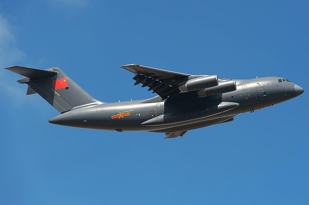 Ciężki samolot transportowy Y-20 / Fot. L.G.Liao, Wikipedia, CC BY-SA 3.0