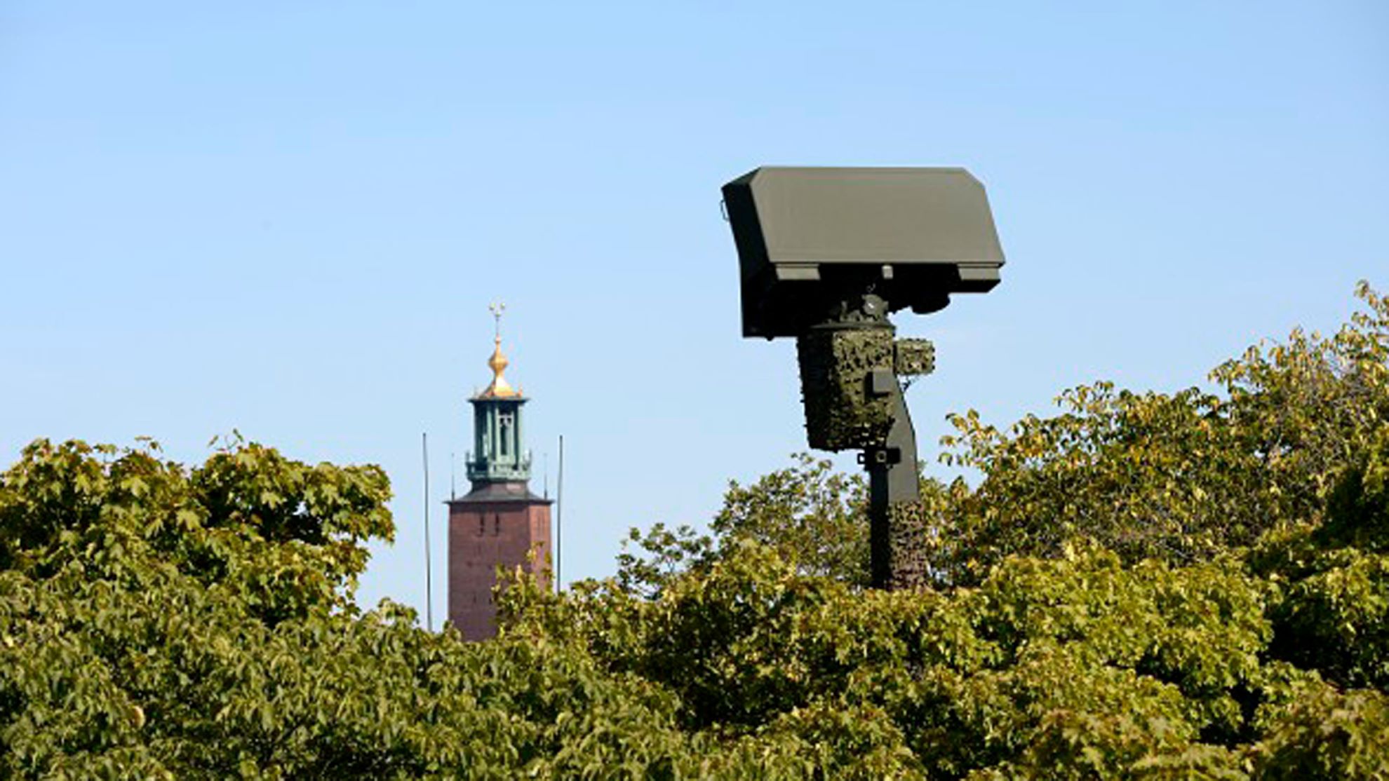 Antena radaru Giraffe. Fot. Saab