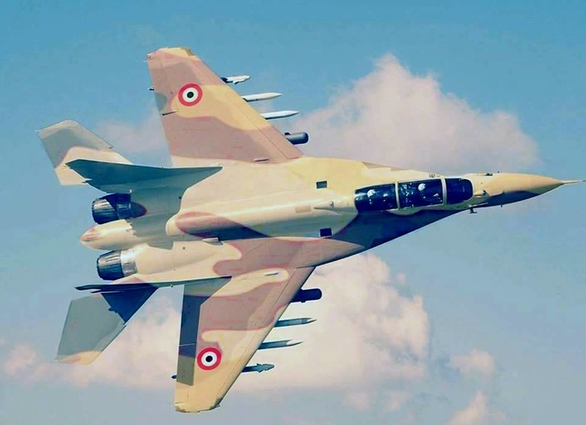 Egipski MiG-29M2. Fot. Egyptian Air Force