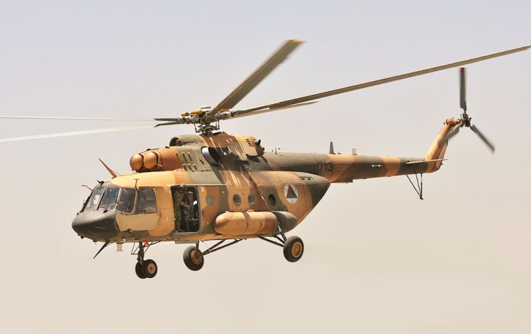 Mi-17W-5 afgańskich sił zbrojnych / Fot. Staff Sgt. Todd Pouliot/U.S. Army