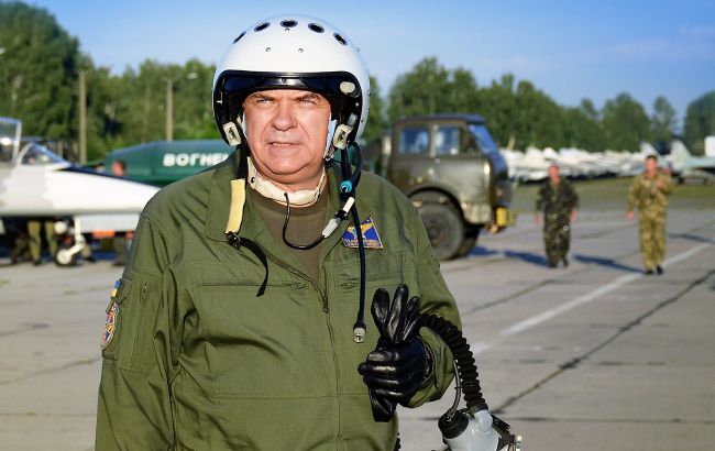 Gen. płk pil. Serhij Drozdow, dowódca Sił Powietrznych Ukrainy. Fot. Służba prasowa DSP SZU