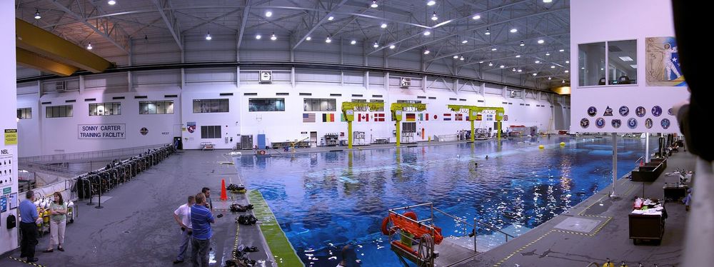 NASA Neutral Buoyancy Laboratory w Houston w Teksasie
